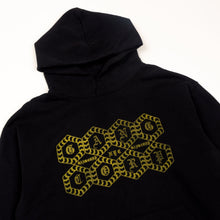 Load image into Gallery viewer, GangCorp "G-Hive" Hoodie Black & Yellow