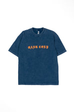 Load image into Gallery viewer, GangCorp "Old English" Indigo Blue & Dark Green T-shirt