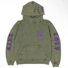 Load image into Gallery viewer, GangCorp "Global" Matcha & Purple Hoodie