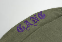 Load image into Gallery viewer, GangCorp "Global" Matcha & Purple Hoodie