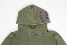 Load image into Gallery viewer, GangCorp "Global" Matcha & Purple Hoodie