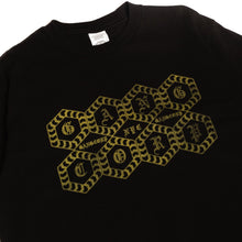 Load image into Gallery viewer, GangCorp &quot;G-Hive&quot; T-Shirt Black &amp; Yellow
