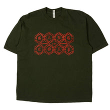 Load image into Gallery viewer, GangCorp &quot;G-Hive&quot; T-Shirt Ivy &amp; Red
