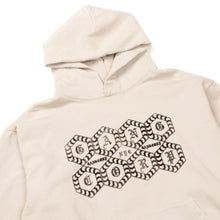 Load image into Gallery viewer, GangCorp &quot;G-Hive&quot; Hoodie Cement &amp; Black
