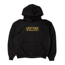 Load image into Gallery viewer, GangCorp "Caution Tape" Hoodie Black &amp; Yellow
