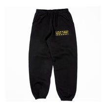 Load image into Gallery viewer, GangCorp "Caution Tape" Sweatpants Black &amp; Yellow
