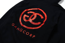 Load image into Gallery viewer, GangCorp &quot;GC&quot; Black &amp; Red Hoodie
