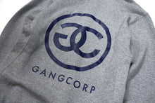 Load image into Gallery viewer, GangCorp &quot;GC&quot; Grey &amp; Navy Blue Hoodie
