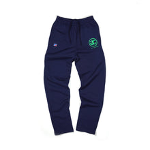 Load image into Gallery viewer, GangCorp &quot;GC&quot; Navy Blue &amp; Neon Green Sweatpants
