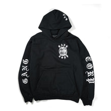 Load image into Gallery viewer, GangCorp &quot;Global&quot; Black &amp; White Hoodie
