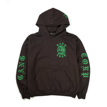 Load image into Gallery viewer, GangCorp &quot;Global&quot; Brown &amp; Dark Green Hoodie
