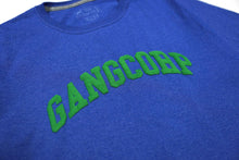 Load image into Gallery viewer, GangCorp &quot;Collegiate&quot; Blue &amp; Green T-shirt

