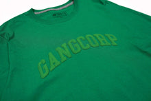 Load image into Gallery viewer, GangCorp &quot;Collegiate&quot; Kelly Green &amp; Green T-Shirt
