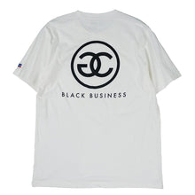 Load image into Gallery viewer, GangCorp&quot; GC BlackBusiness&quot; White T-shirt

